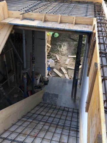 betonarska ocel schody armovanie